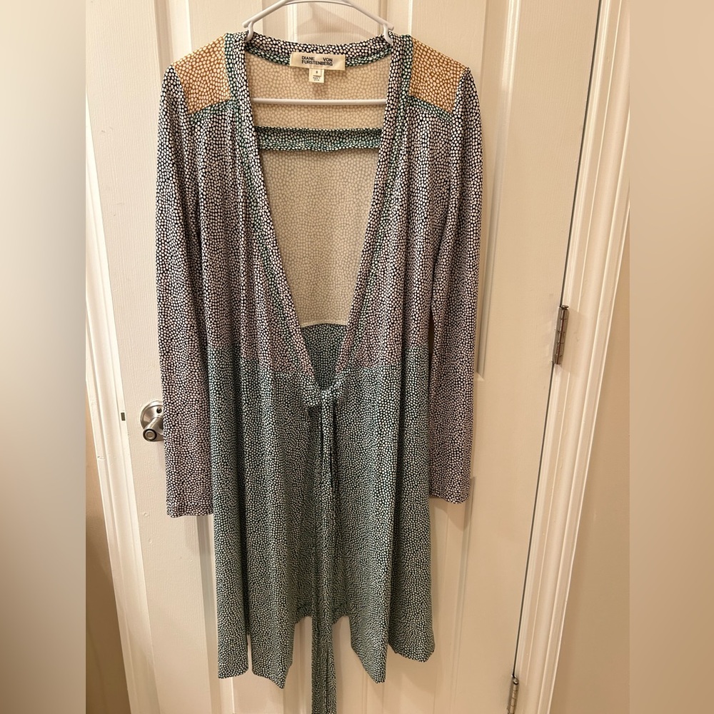 Dianne Von Furstenberg Wrap Dress, Size 8, Great for Work!